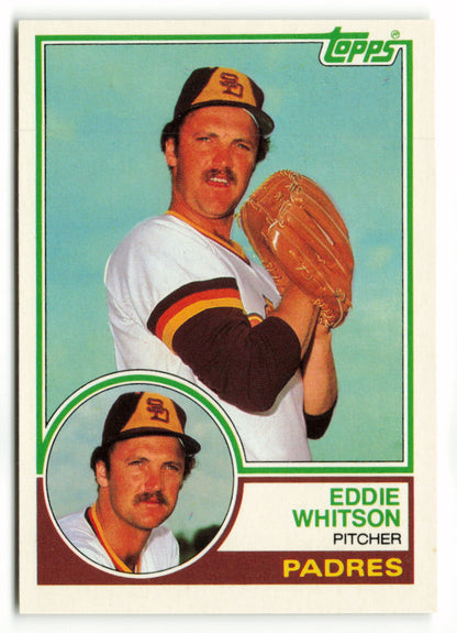 1983 Topps Traded Set #127T  Eddie Whitson