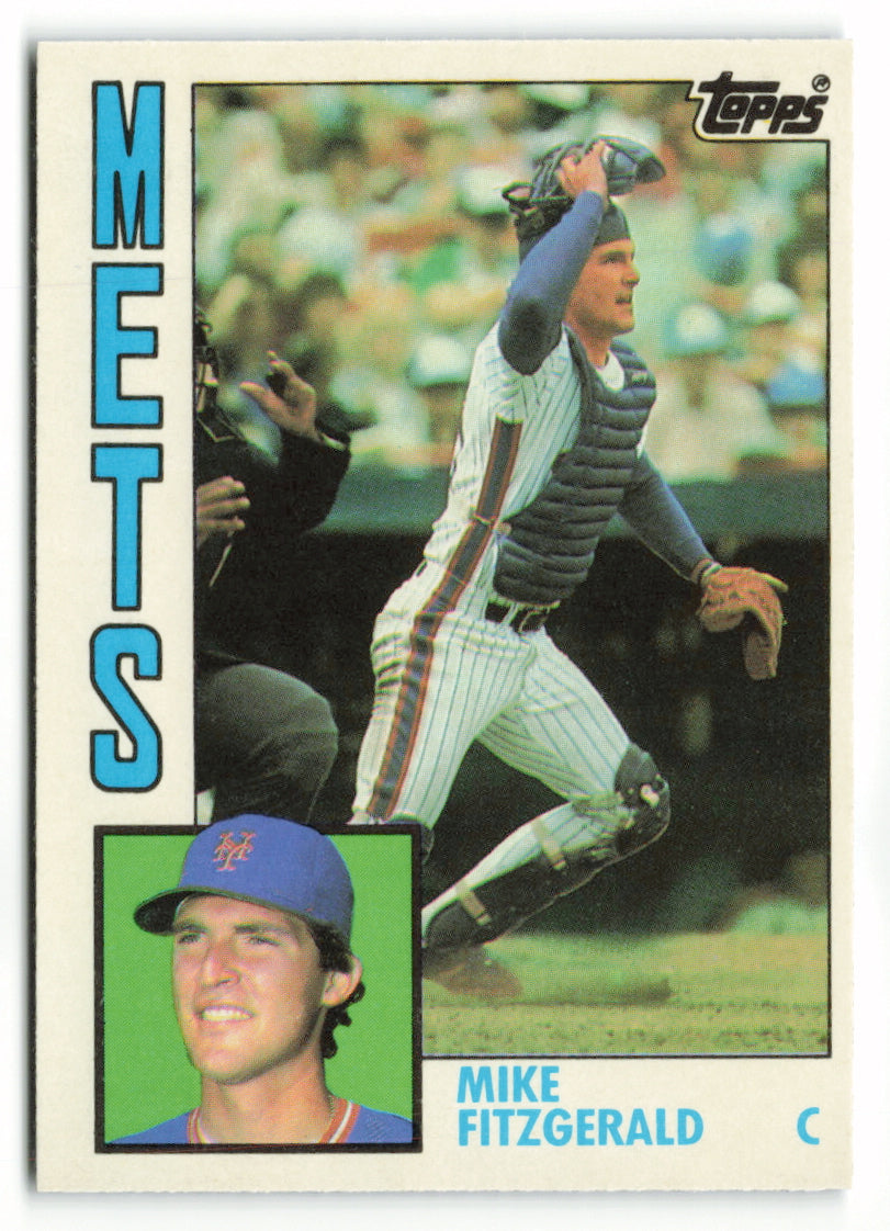 1984 Topps Traded #037T Mike Fitzgerald