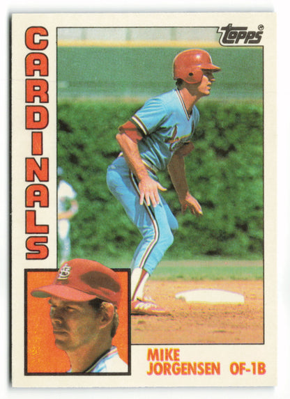 1984 Topps Traded #060T Mike Jorgensen