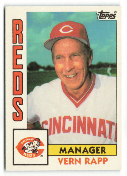 1984 Topps Traded #095T Vern Rapp MGR