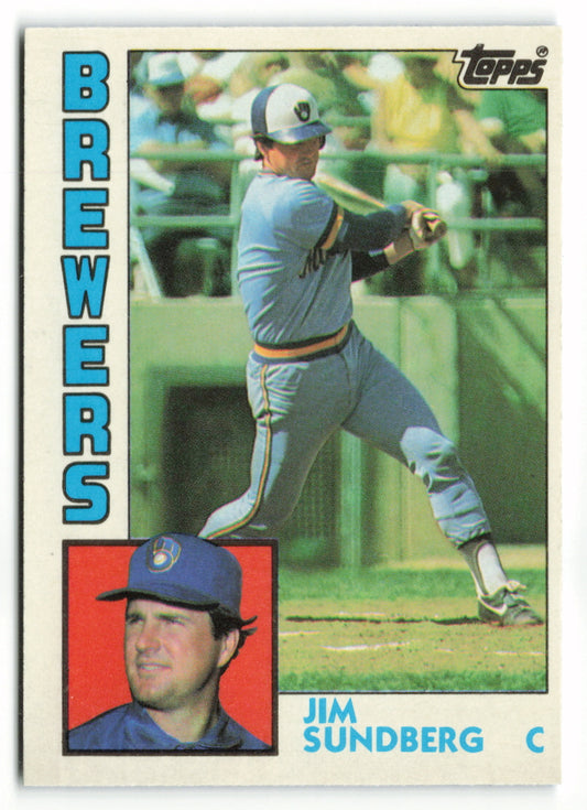 1984 Topps Traded #114T Jim Sundberg