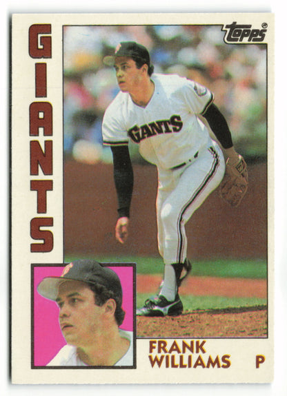 1984 Topps Traded #128T Frank Williams XRC