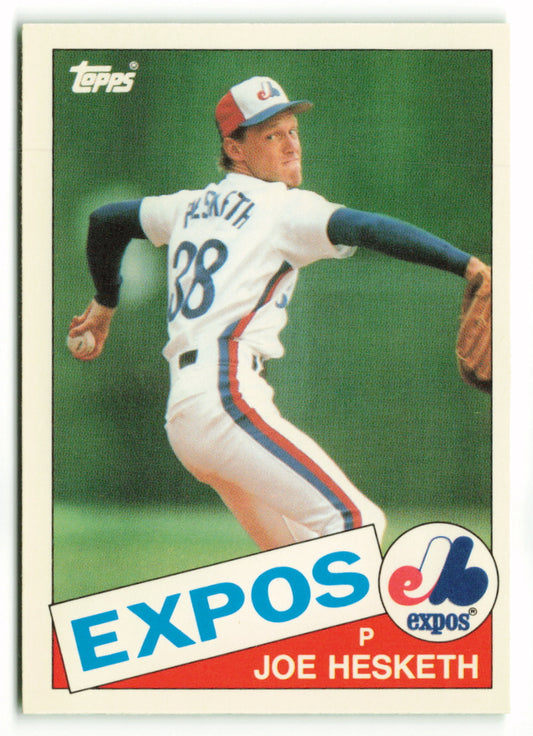 1985 Topps Traded #052T Joe Hesketh