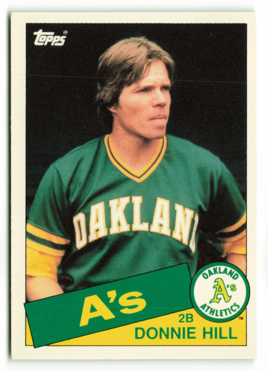 1985 Topps Traded #054T Donnie Hill