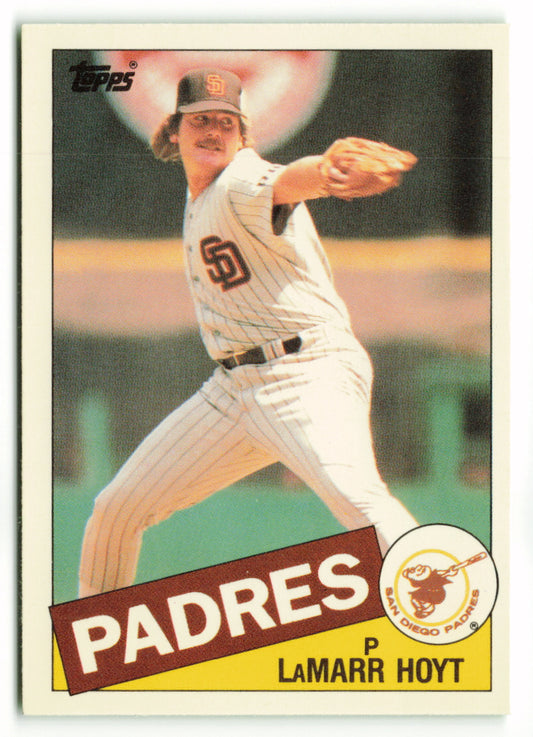 1985 Topps Traded #059T LaMarr Hoyt