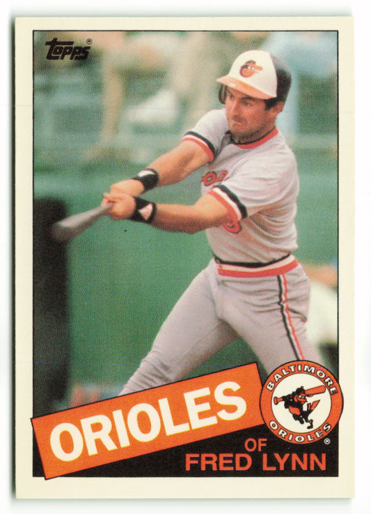 1985 Topps Traded #077T Fred Lynn