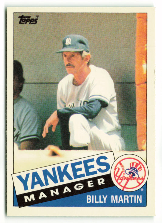 1985 Topps Traded #078T Billy Martin MGR