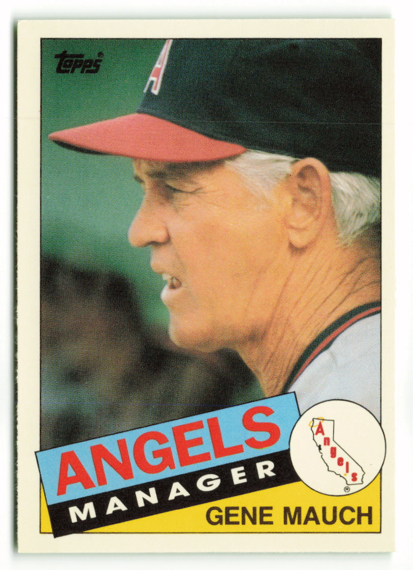 1985 Topps Traded #081T Gene Mauch MGR