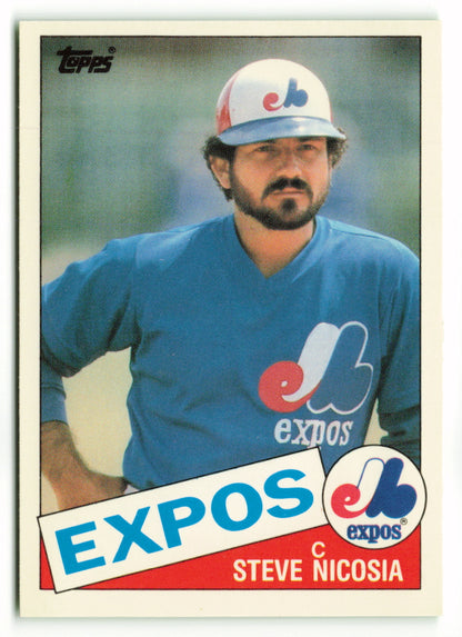 1985 Topps Traded #087T Steve Nicosia