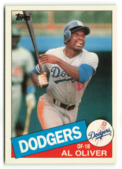 1985 Topps Traded #088T Al Oliver