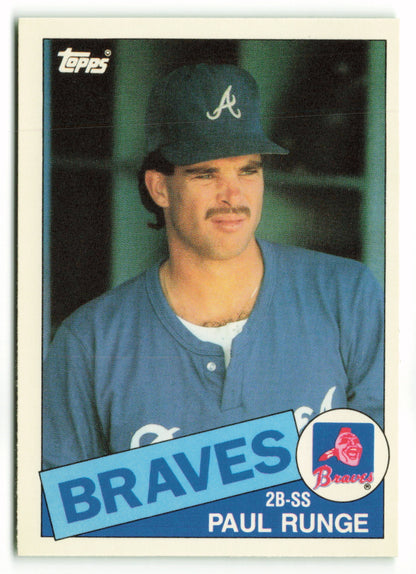 1985 Topps Traded #100T Paul Runge XRC