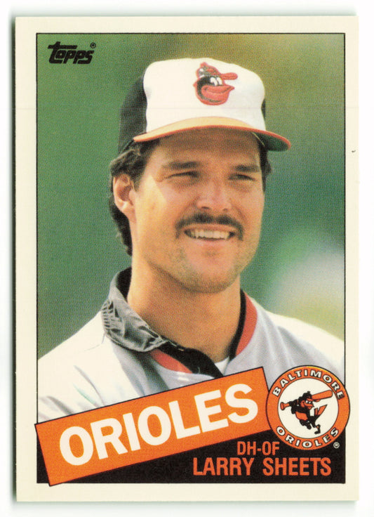 1985 Topps Traded #106T Larry Sheets