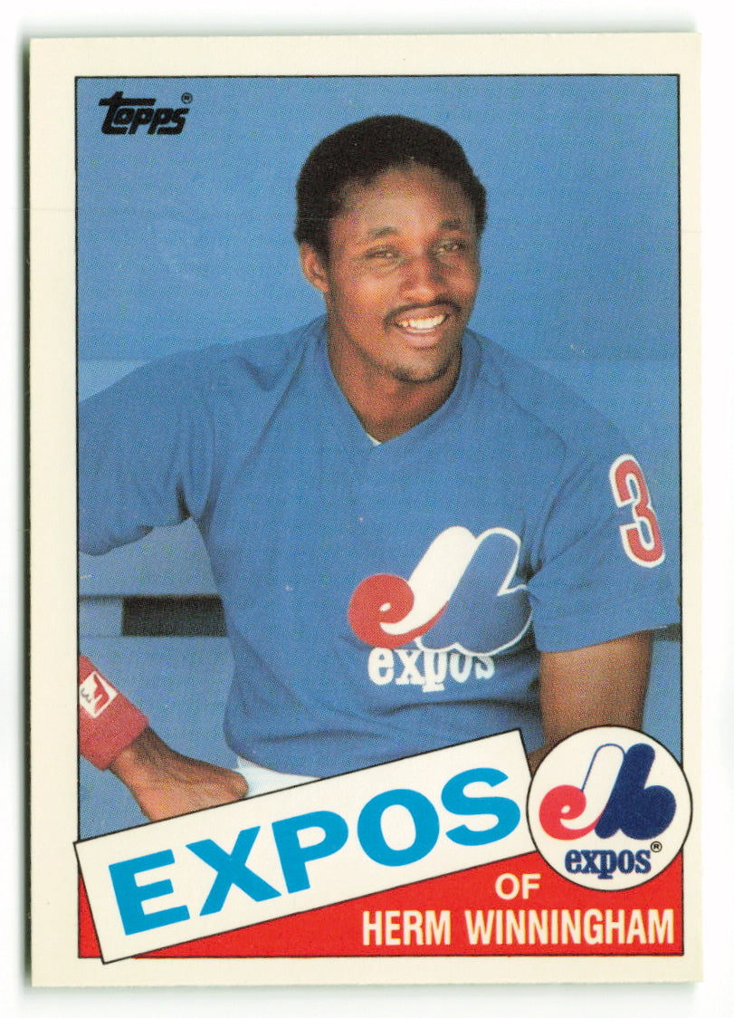 1985 Topps Traded #131T Herm Winningham XRC