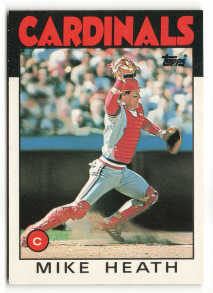 1986 Topps Traded #046T Mike Heath