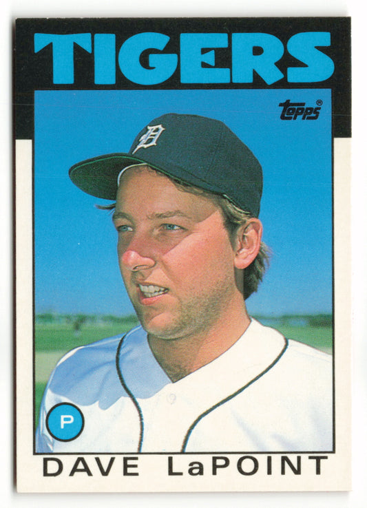 1986 Topps Traded #061T Dave LaPoint