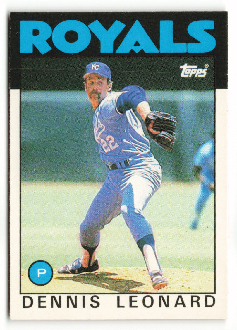 1986 Topps Traded #065T Dennis Leonard