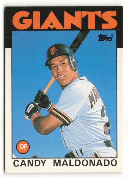 1986 Topps Traded #069T Candy Maldonado