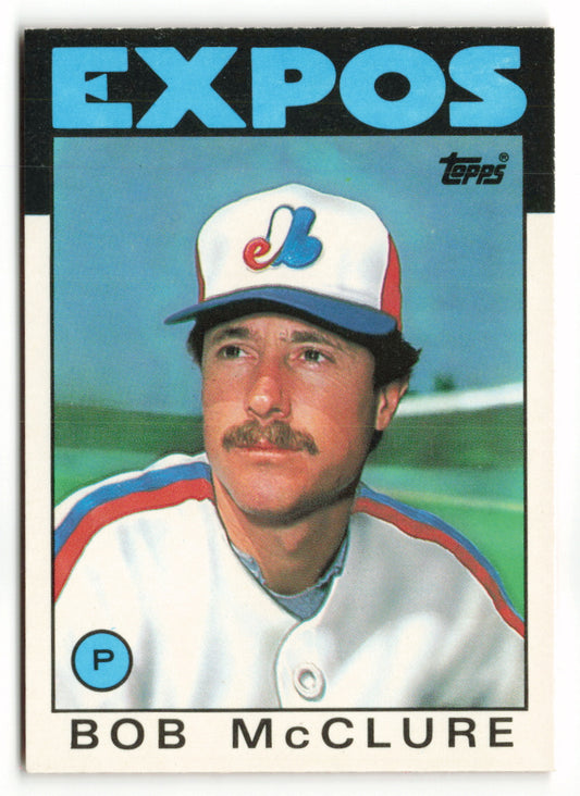 1986 Topps Traded #071T Bob McClure