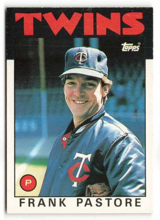 1986 Topps Traded #085T Frank Pastore