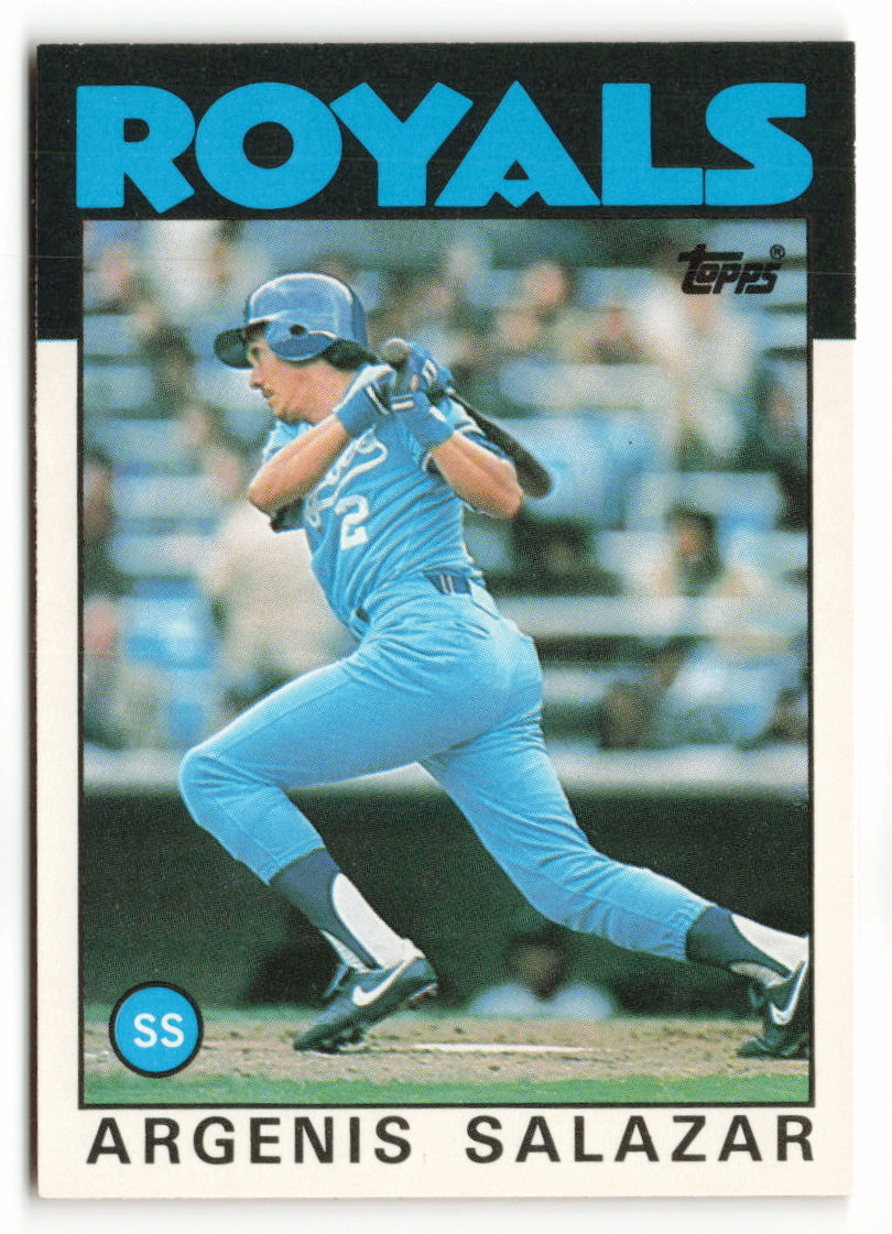 1986 Topps Traded #096T Argenis Salazar