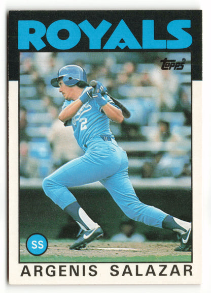 1986 Topps Traded #096T Argenis Salazar