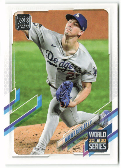 2021 Topps #044 Walker Buehler World Series Game 3