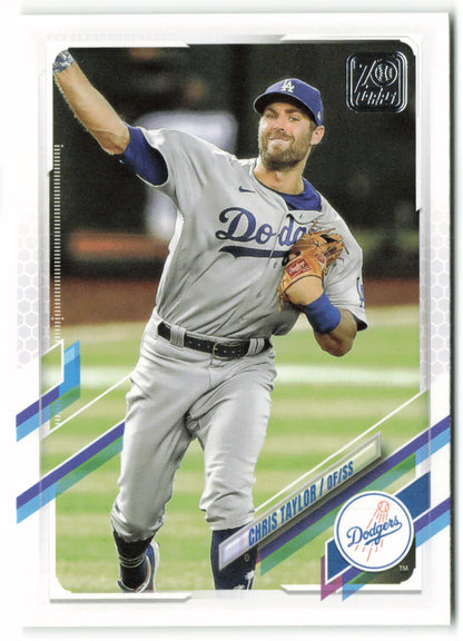 2021 Topps #064 Chris Taylor