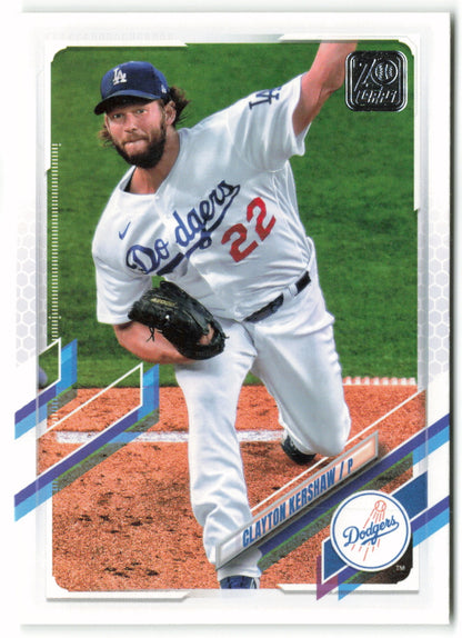 2021 Topps #067 Clayton Kershaw