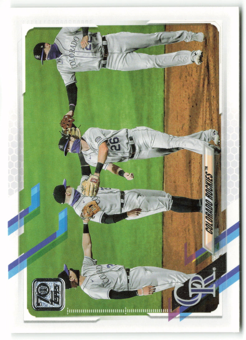 2021 Topps #073 Colorado Rockies Team Card