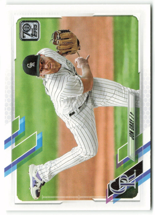 2021 Topps #076 Jon Gray