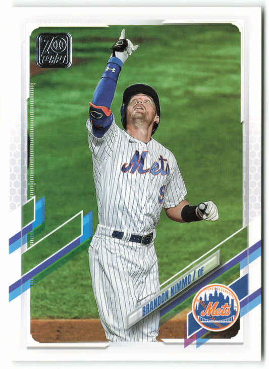 2021 Topps #106 Brandon Nimmo