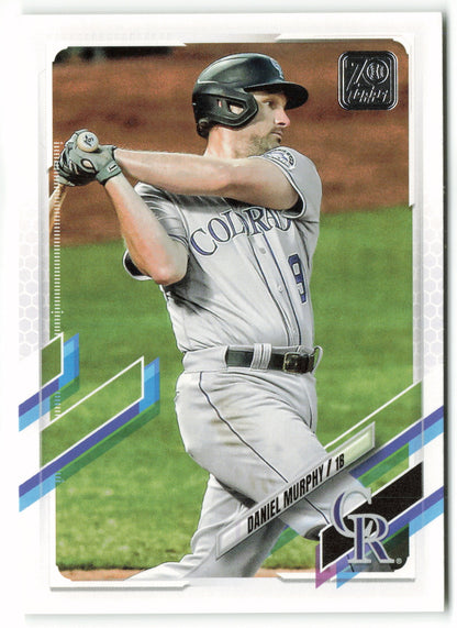 2021 Topps #129 Daniel Murphy