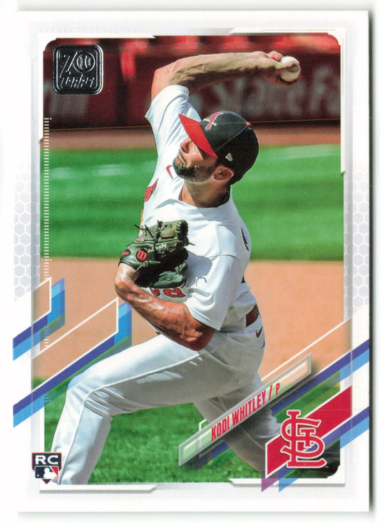 2021 Topps #145 Kodi Whitley RC