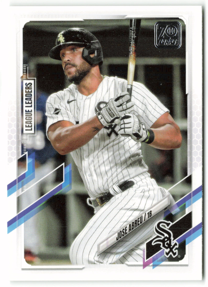 2021 Topps #180 Jose Abreu LL AL Runs Batted In Leaders