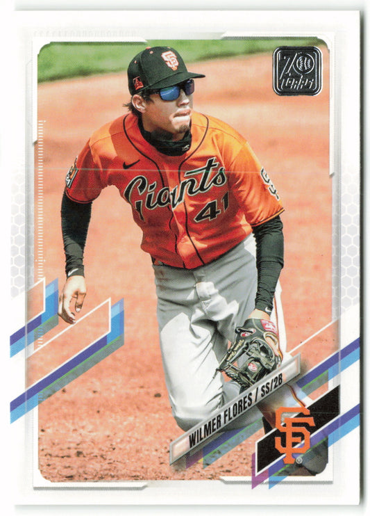 2021 Topps #191 Wilmer Flores