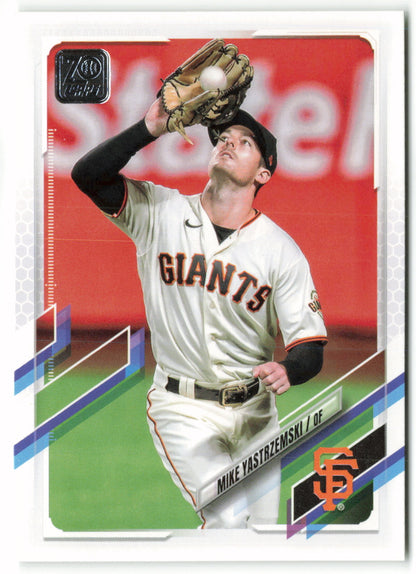 2021 Topps #227 Mike Yastrzemski