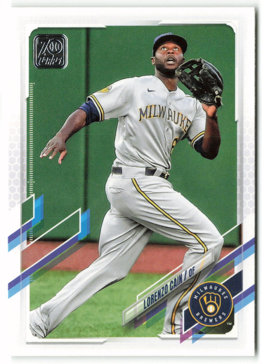 2021 Topps #234 Lorenzo Cain