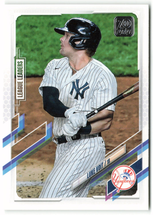 2021 Topps #252 Luke Voit LL AL Home Run Leaders