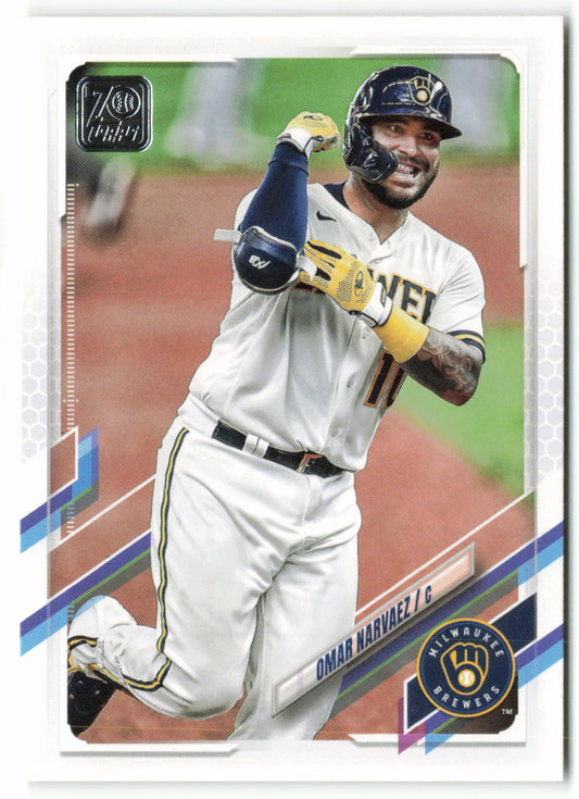 2021 Topps #282 Omar Narvaez