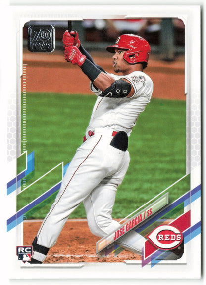 2021 Topps #374 Jose Garcia RC