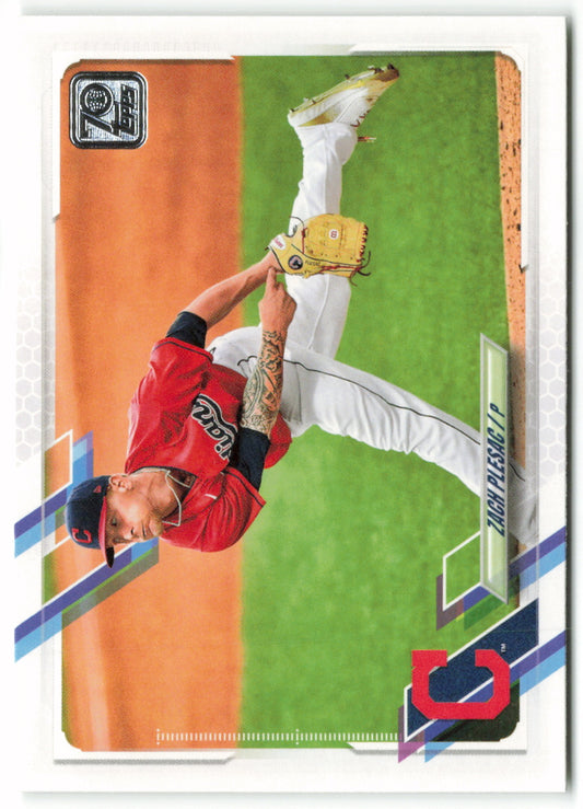 2021 Topps #403 Zach Plesac