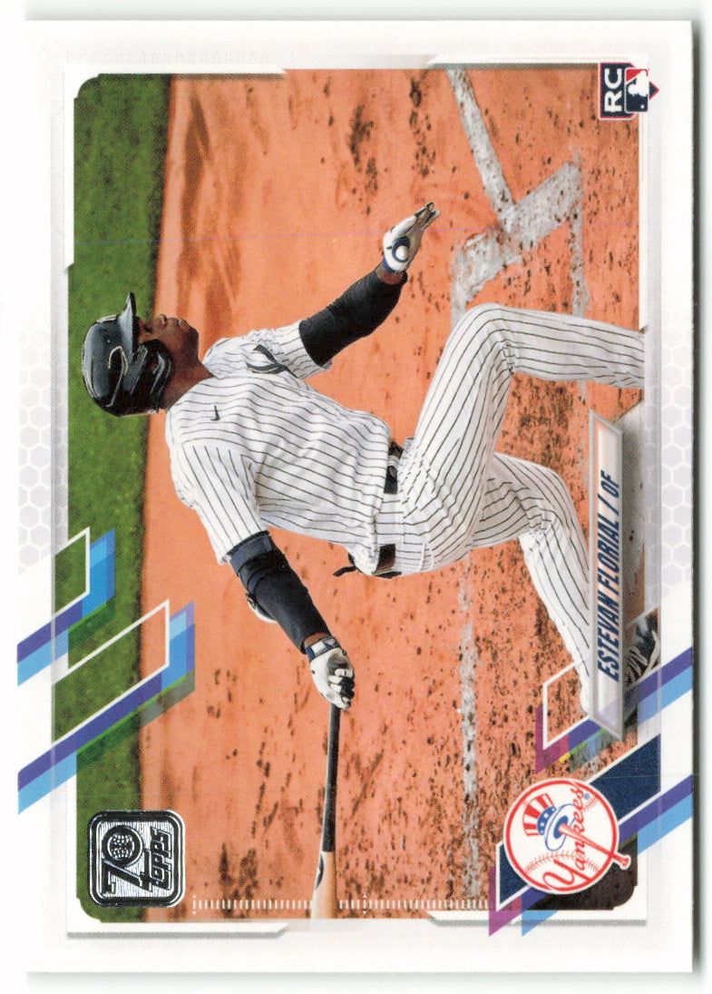 2021 Topps #406 Estevan Florial RC