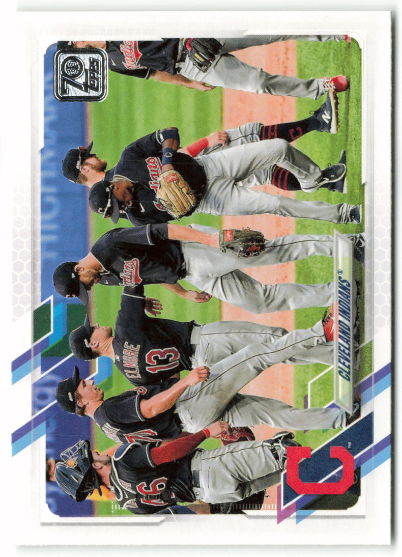 2021 Topps #459 Cleveland Indians Team Card