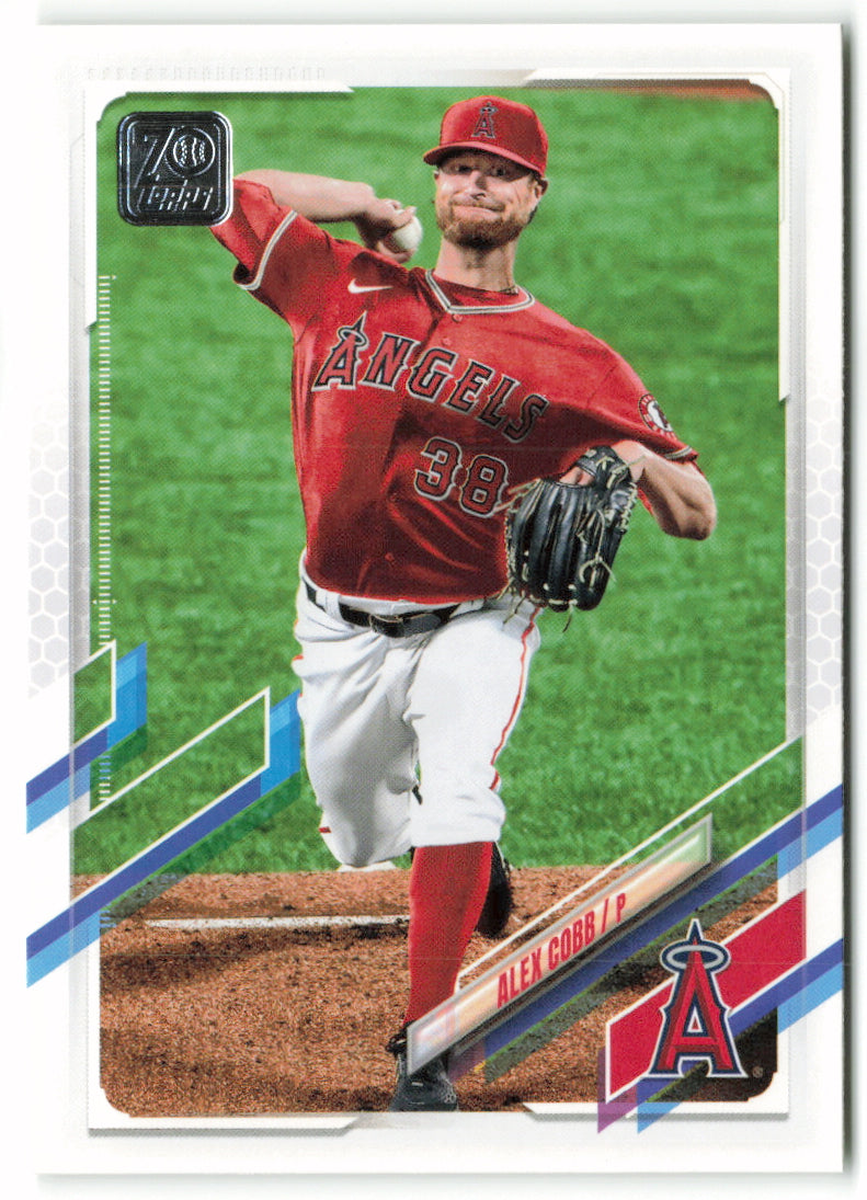 2021 Topps #474 Alex Cobb