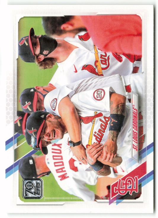 2021 Topps #478 St. Louis Cardinals Team Card