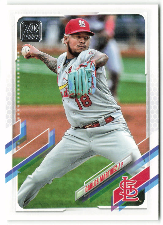 2021 Topps #496 Carlos Martinez