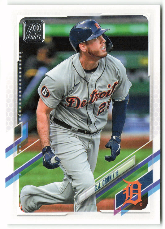 2021 Topps #504 C.J. Cron