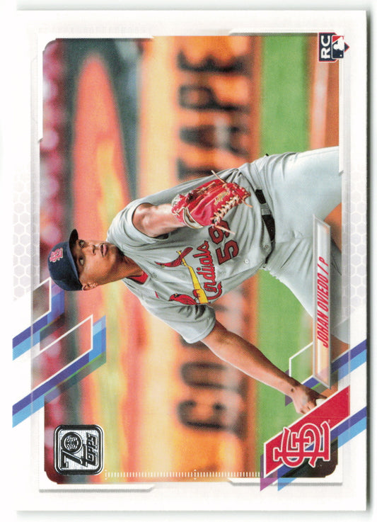 2021 Topps #535 Johan Oviedo RC