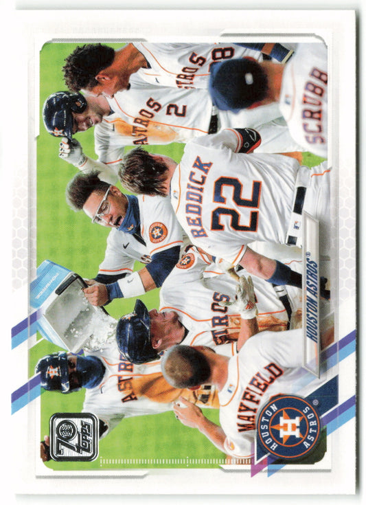 2021 Topps #545 Houston Astros Team Card