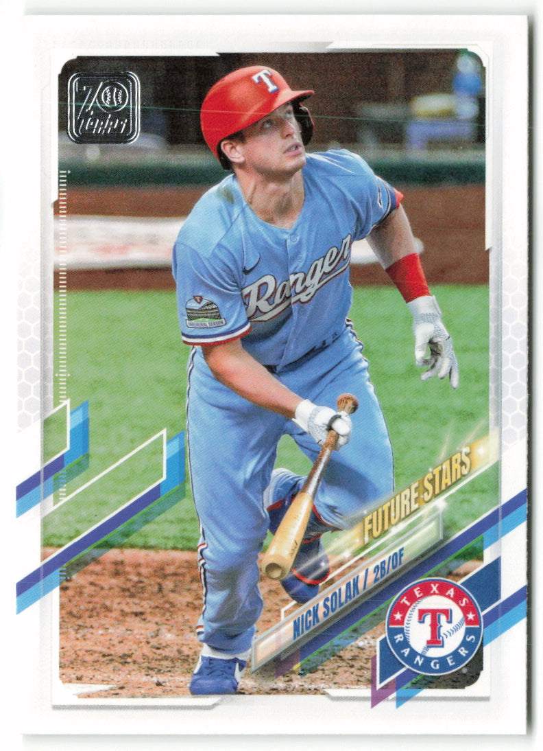 2021 Topps #583 Nick Solak FS